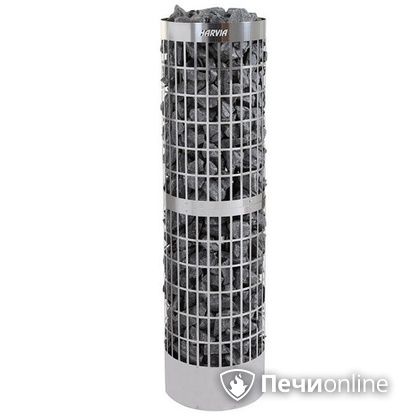 Электрокаменка для сауны Harvia Cilindro PC100E/135E нержавейка выносной пульт в Звенигороде